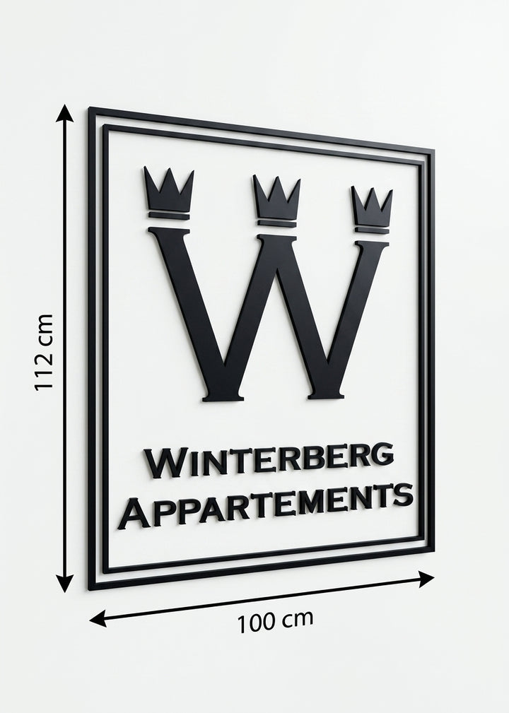 3D Logo Joanna Winterberg Appartements