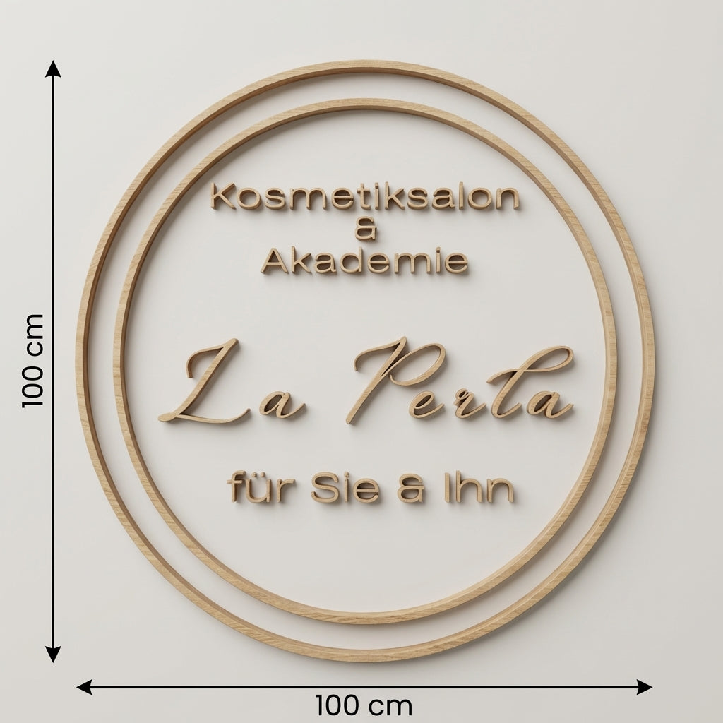 3D Logo Olga La Perla Kosmetiksalon