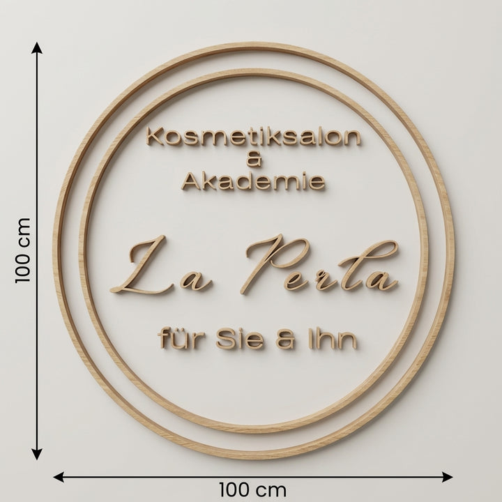3D Logo Olga La Perla Kosmetiksalon