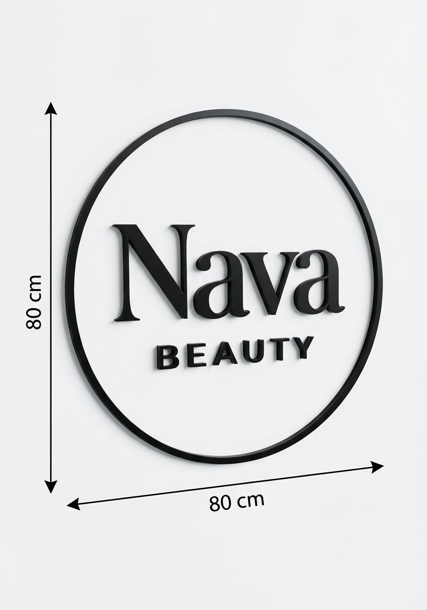 3D Logo Natascha Nava Beauty