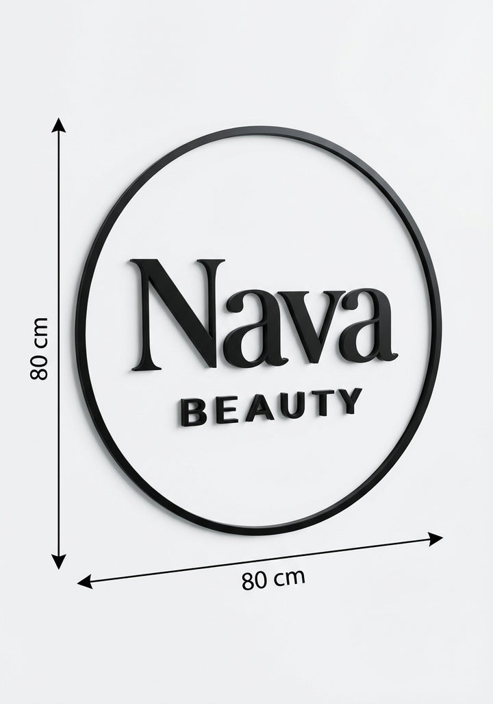 3D Logo Natascha Nava Beauty