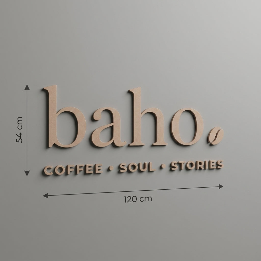 3D Logo Nurettin Baho