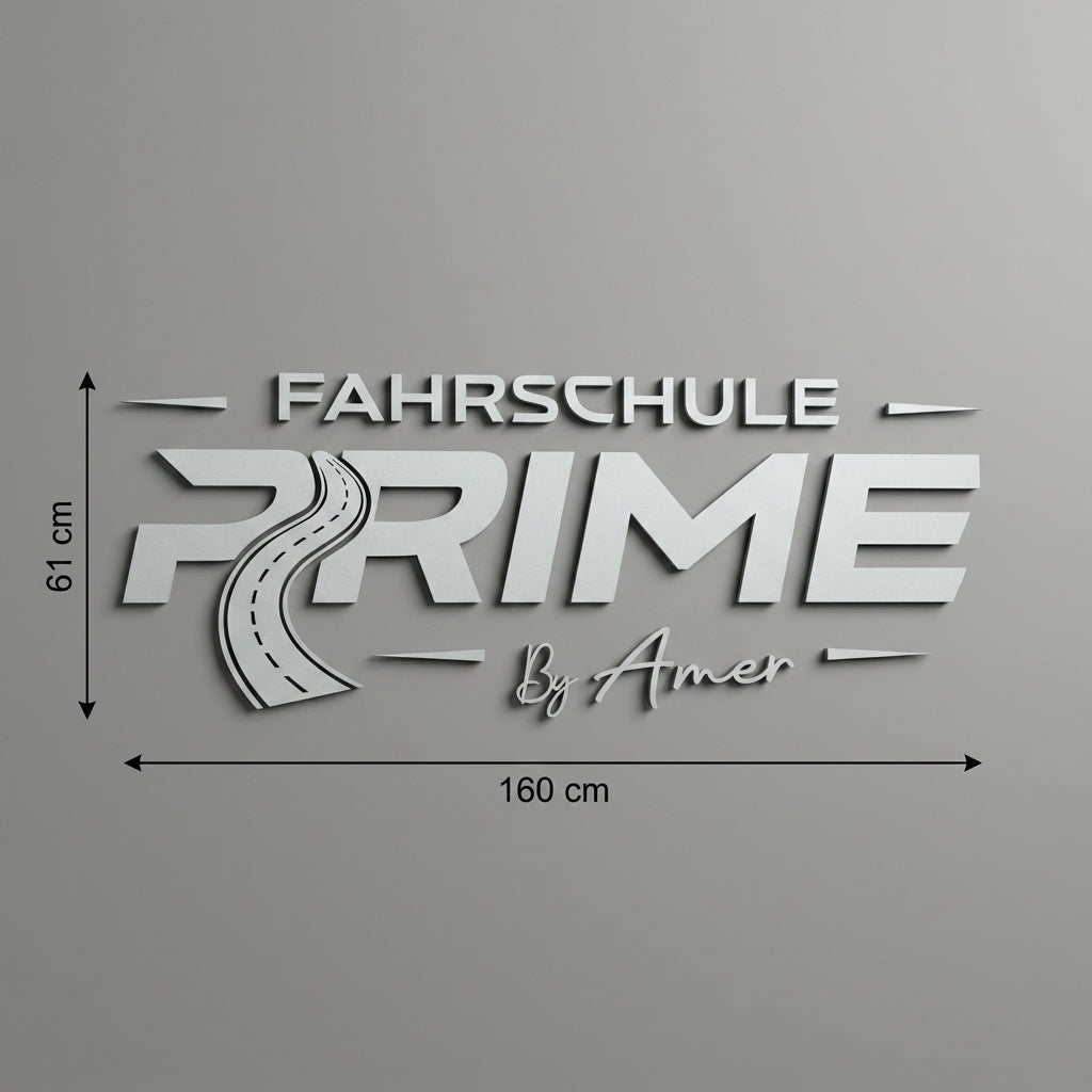 3D Logo Amer Fahrschule