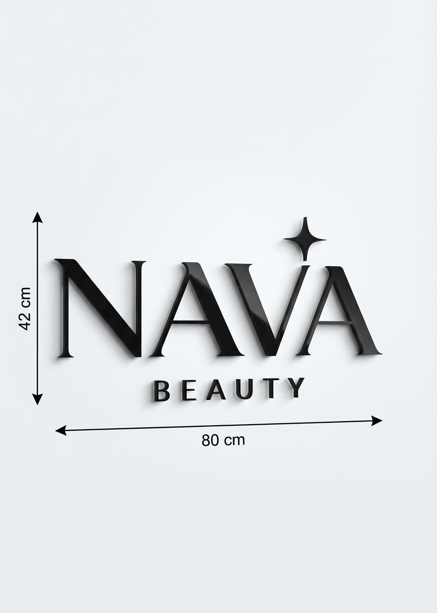 3D Logo Natascha Nava Beaty