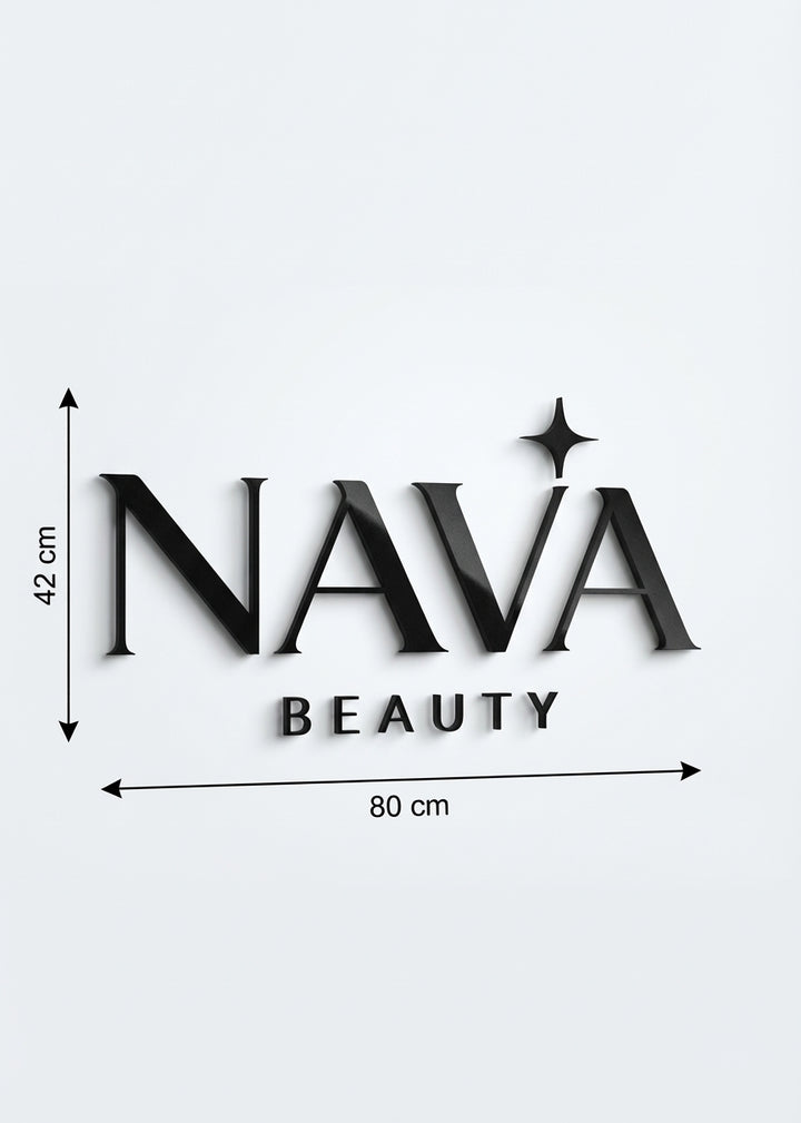 3D Logo Natascha Nava Beaty