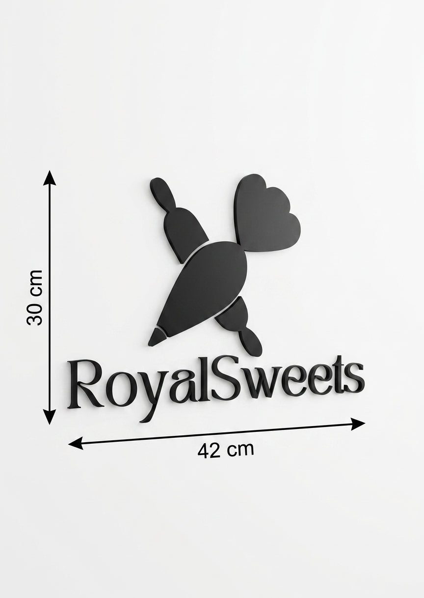 3D Logo Sümeyye RoyalSweets