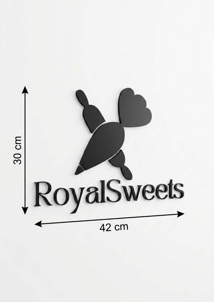 3D Logo Sümeyye RoyalSweets
