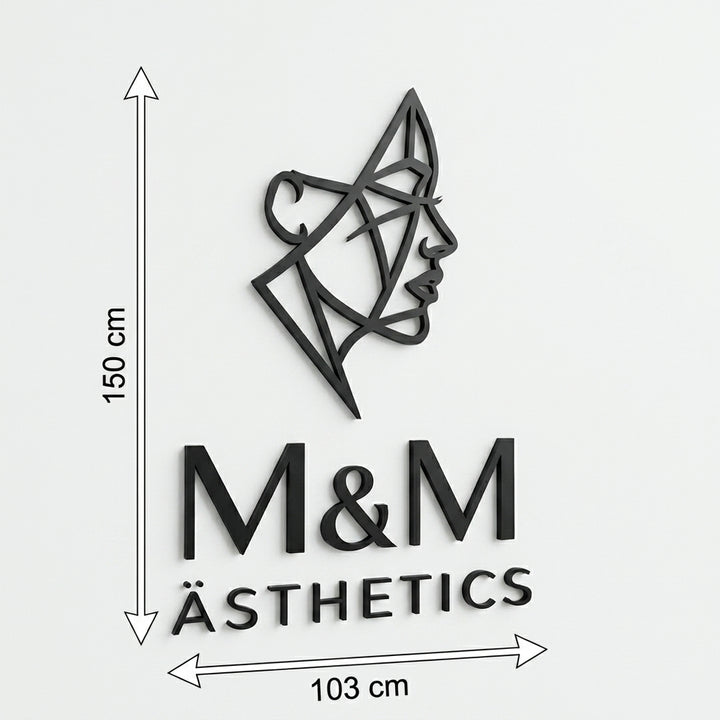3D Logo MARIA M&M Ästehtics
