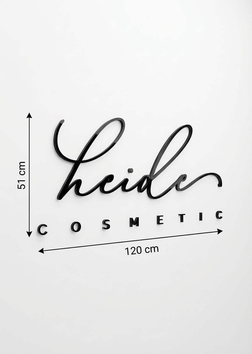 3D Logo Heide Kosmetikinstitut