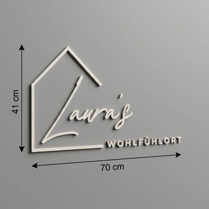 3D Logo Laura Lauras Wohlfühlort