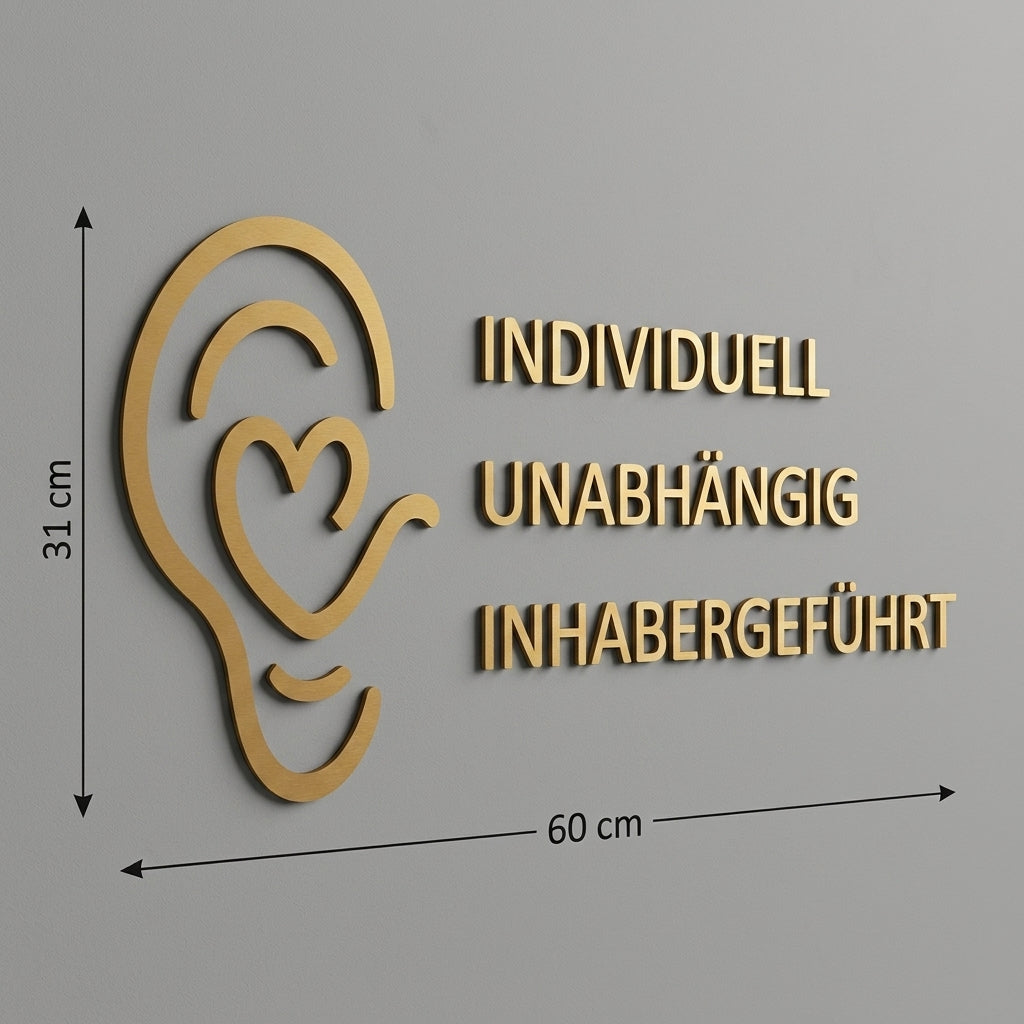 3D Logo Irina Pfetzer Hörakustik