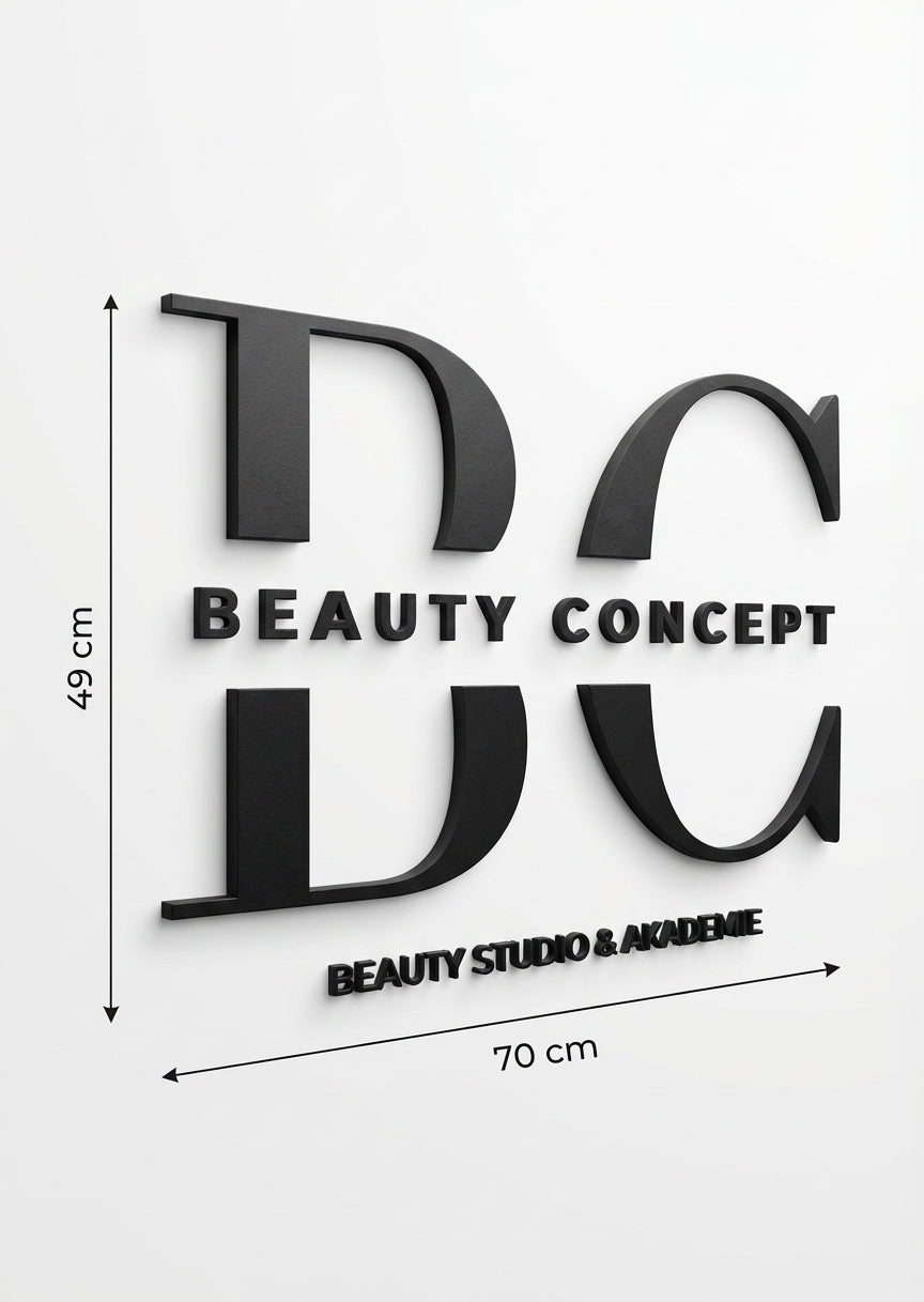 3D Logo Jessica Beauty Concept