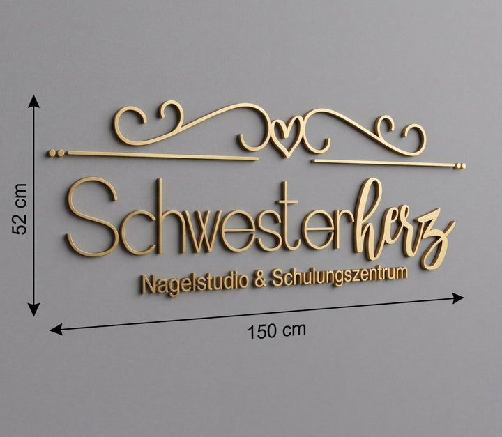3D Logo Natascha Schwesterherz GbR