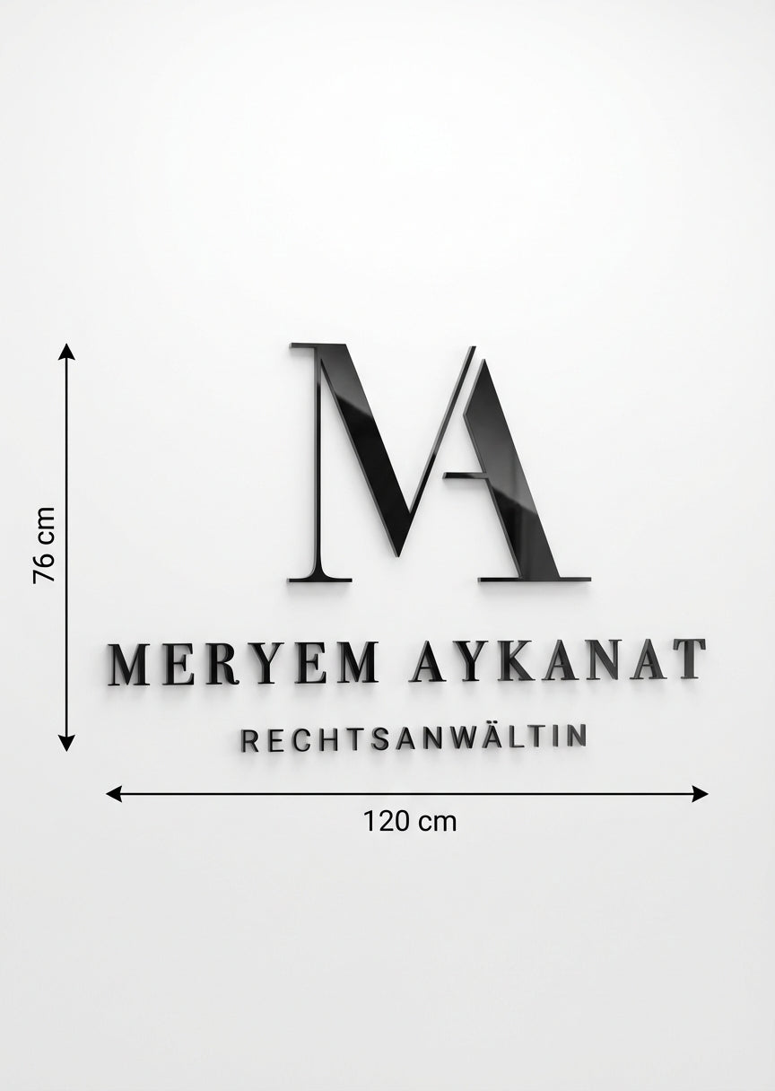 3D Logo Meryem -