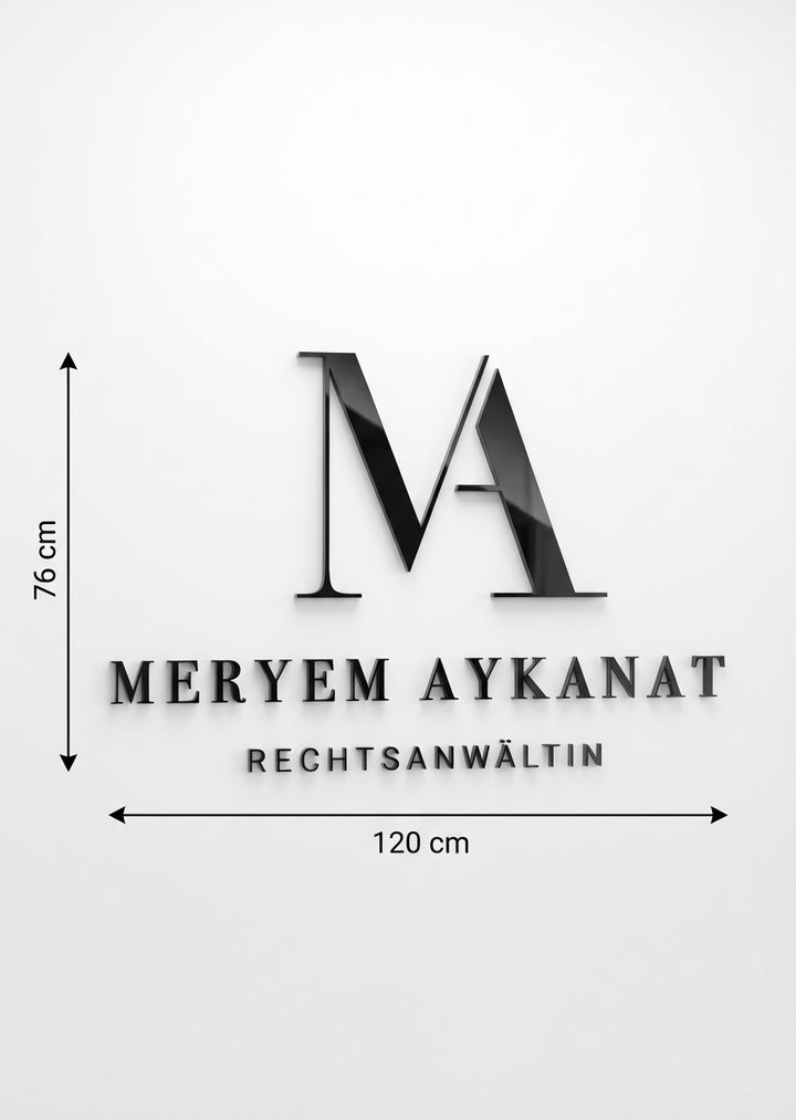 3D Logo Meryem -