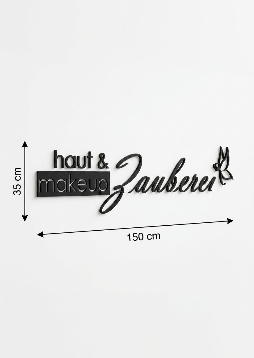 3D Logo Sabine haut & make up Zauberei