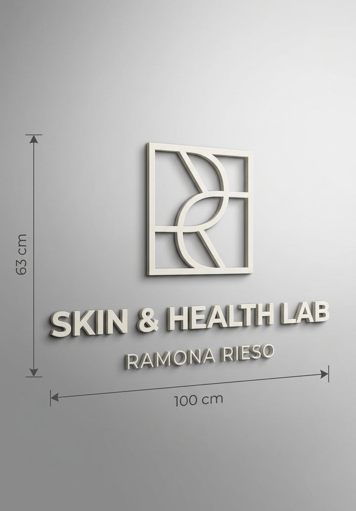 3D Logo Ramona Skin & Health Lab
