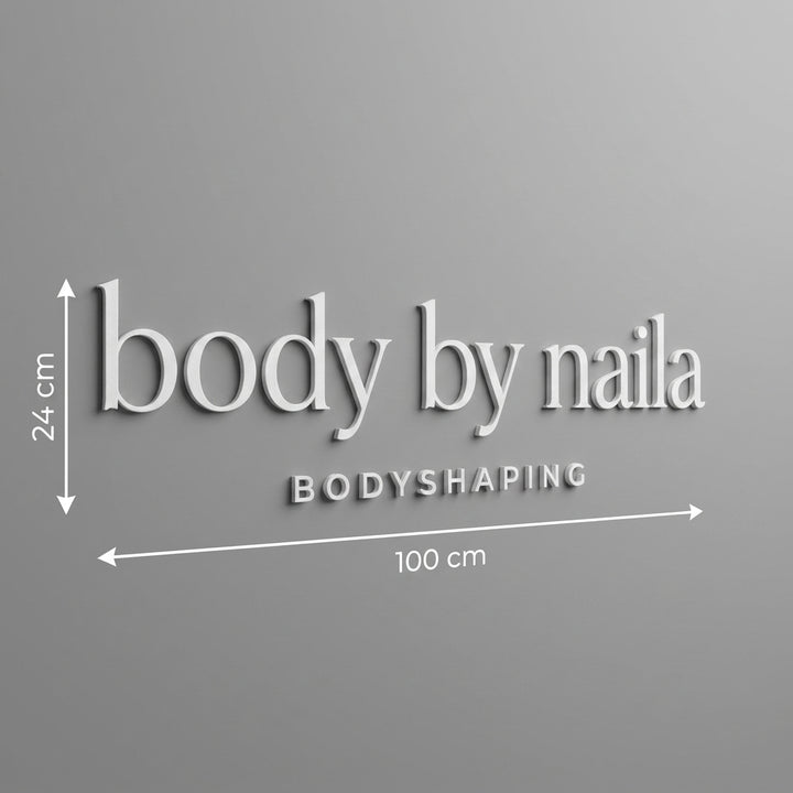 3D Logo Daniella Body by Naila