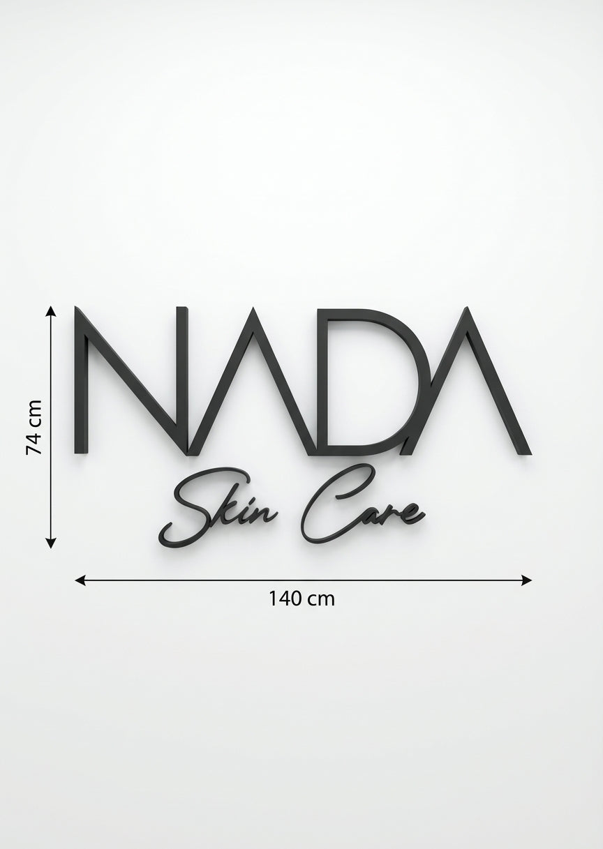 3D Logo Nada Nada Skin & Care
