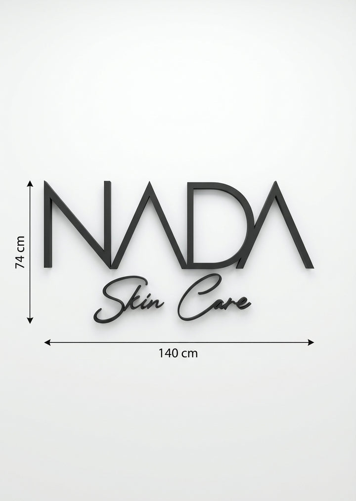 3D Logo Nada Nada Skin & Care