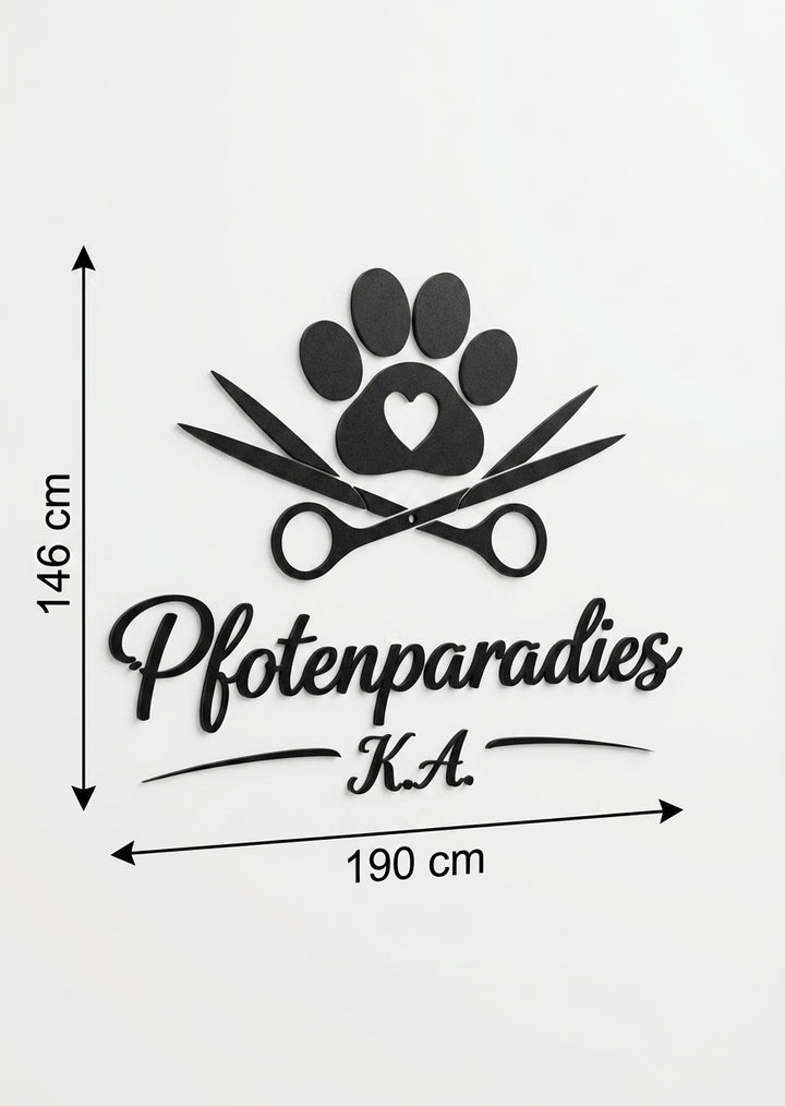 3D Logo Kübra Hundefriseur