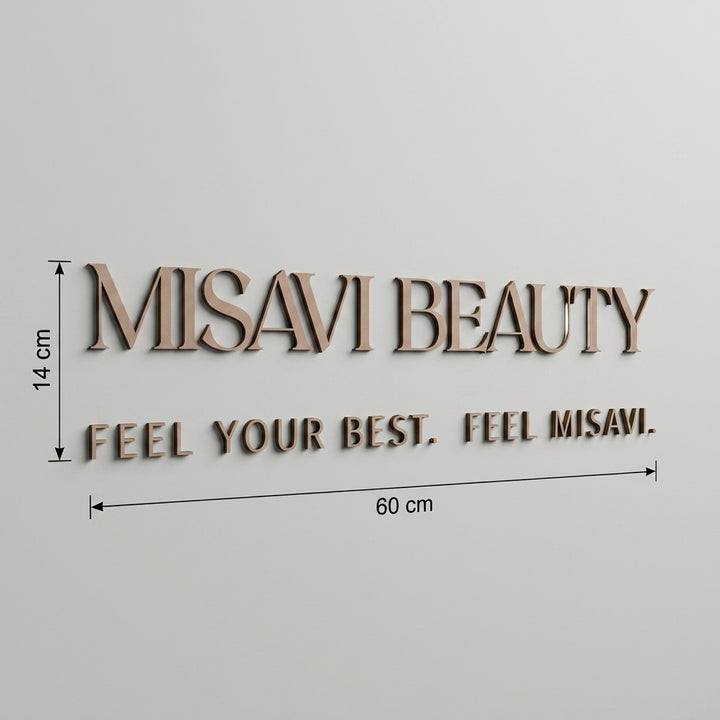 3D Logo Mirela misavia.beauty@yahoo.com