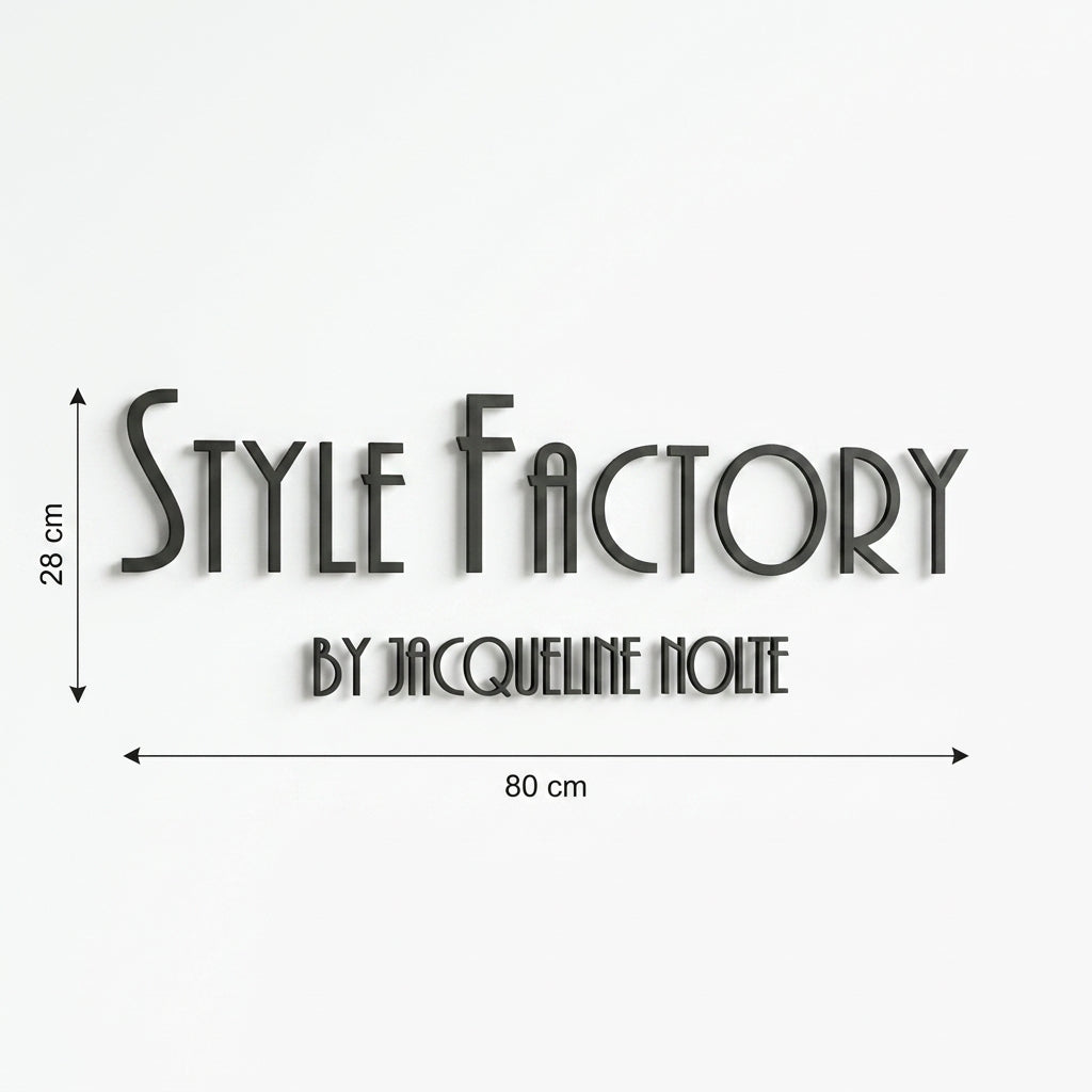 3D Logo Jacqueline Style Factory