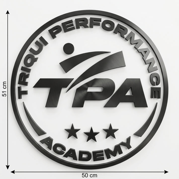 3D Logo Triqui TPA-Triqui Performance Academj