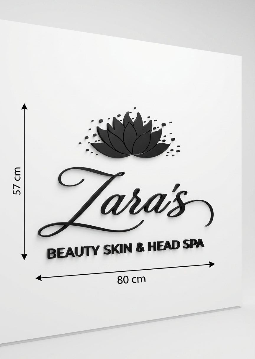 3D Logo Melike Head spa
