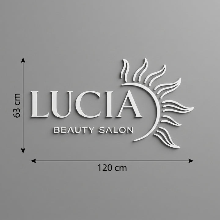 3D Logo Lucia LUCIA Beauty Salon
