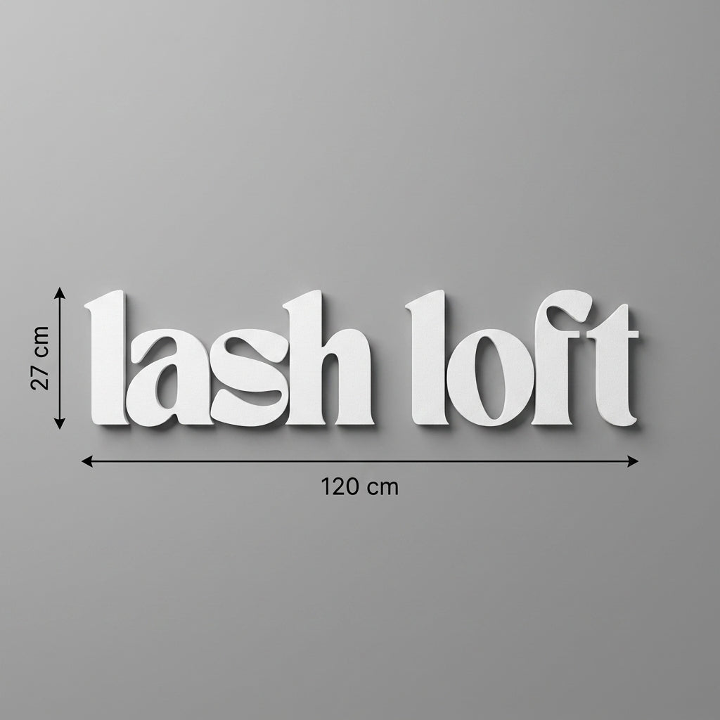 3D Logo Marlen Jasmina Lash Loft