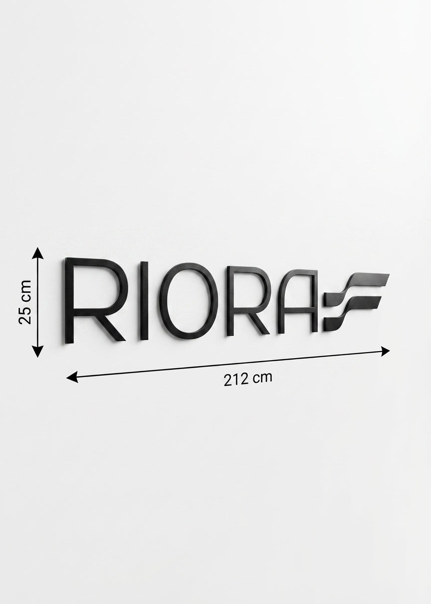 3D Logo Levent Riora GmbH