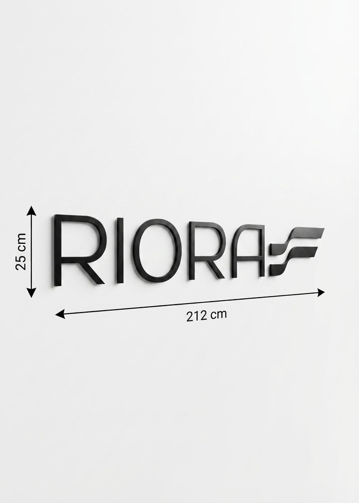 3D Logo Levent Riora GmbH