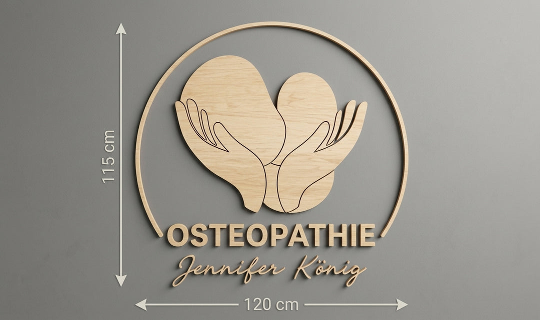 3D Logo Jennifer Osteopathie Jennifer König