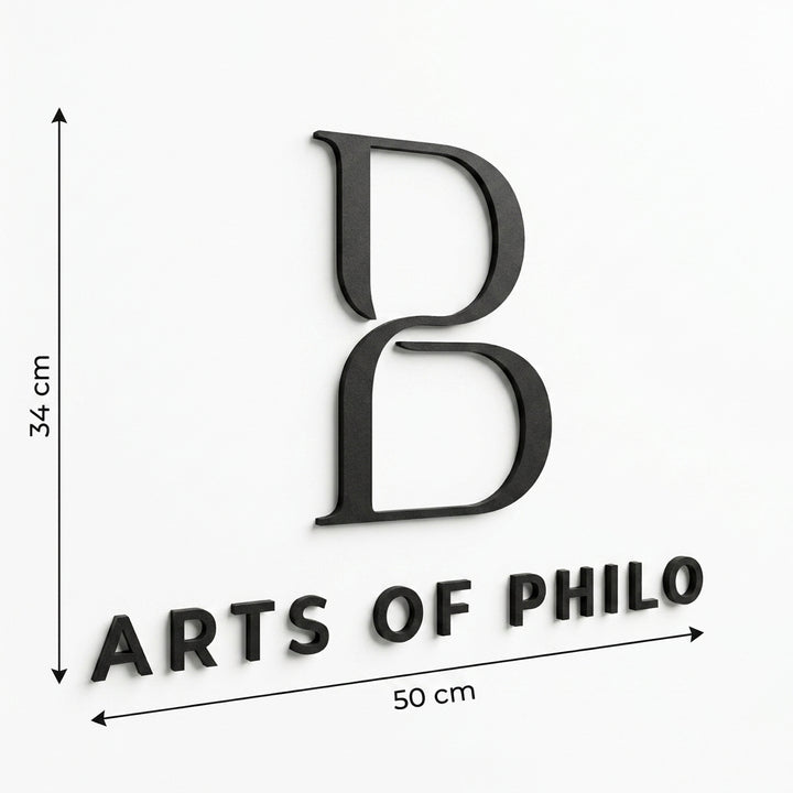 3D Logo Philipp Arts of Philo