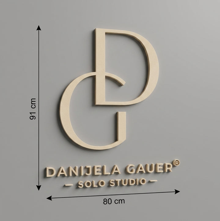 3D Logo Danijela Danijela Gauer