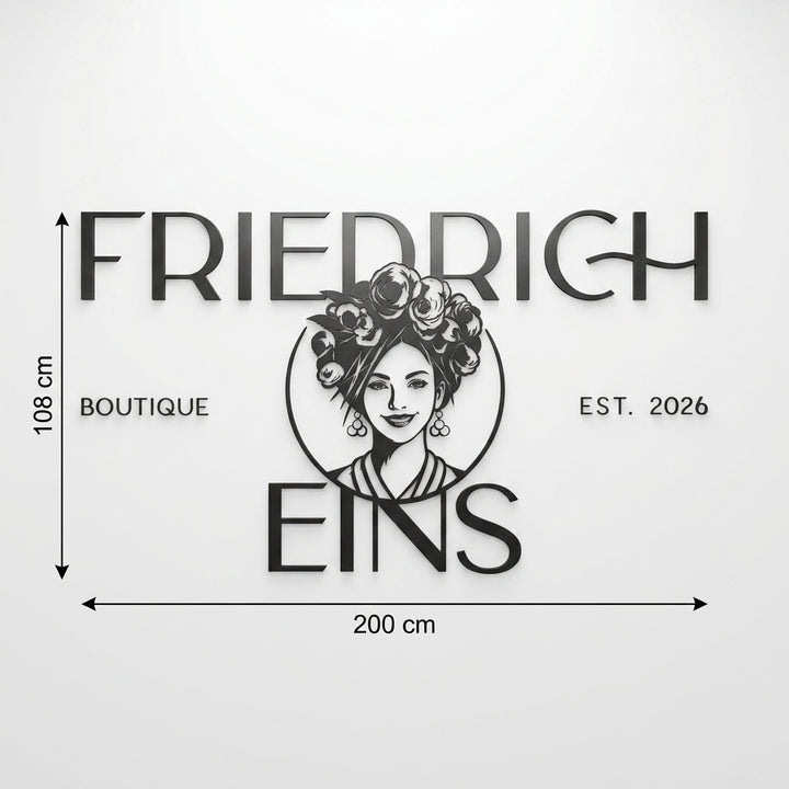 3D Logo Susanne Friedrich Eins