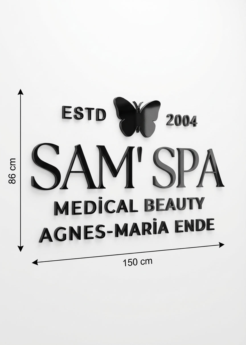 3D Logo A.Maria SAM SPA KOSMETIK