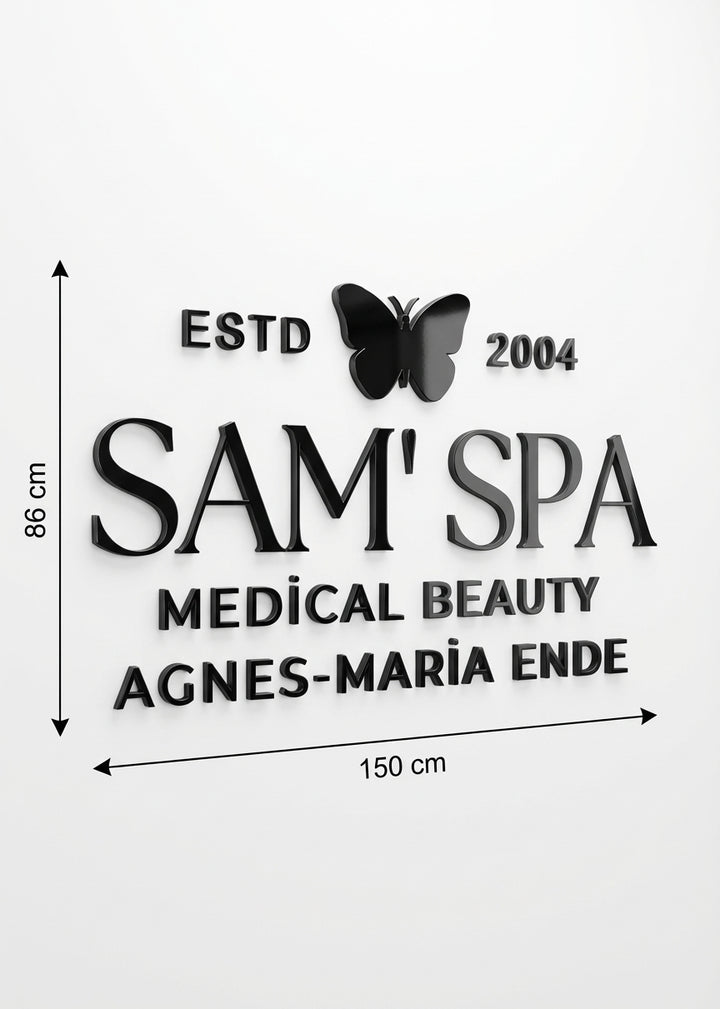 3D Logo A.Maria SAM SPA KOSMETIK