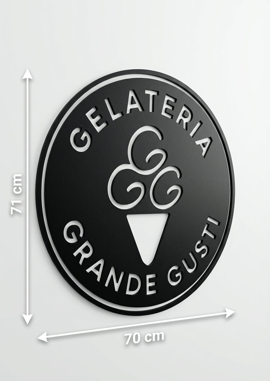 3D Logo Ibraim grande gusti
