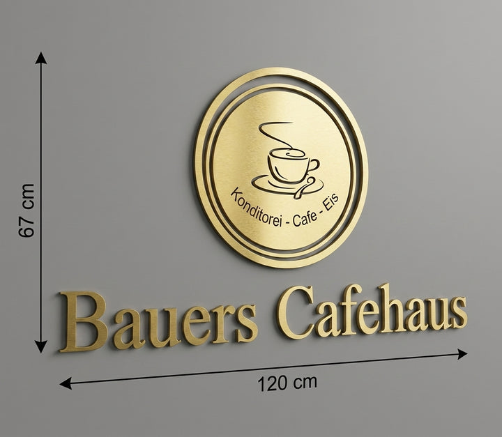 3D Logo Sonja Bauers Cafehaus