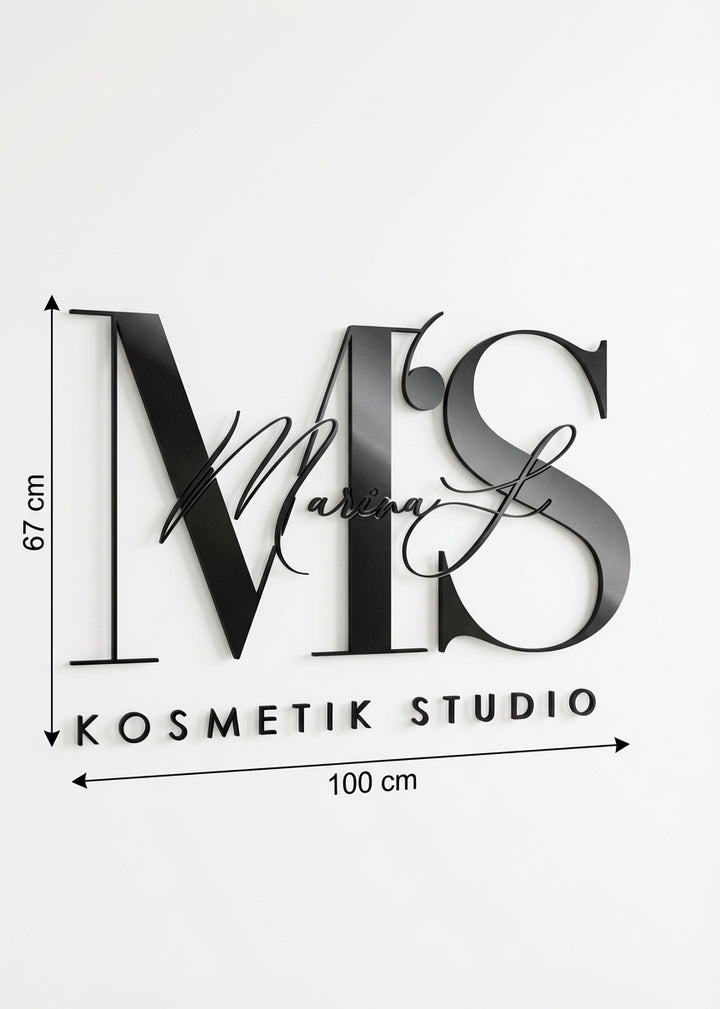 3D Logo Marina Marina‘S-Kosmetik-Studio