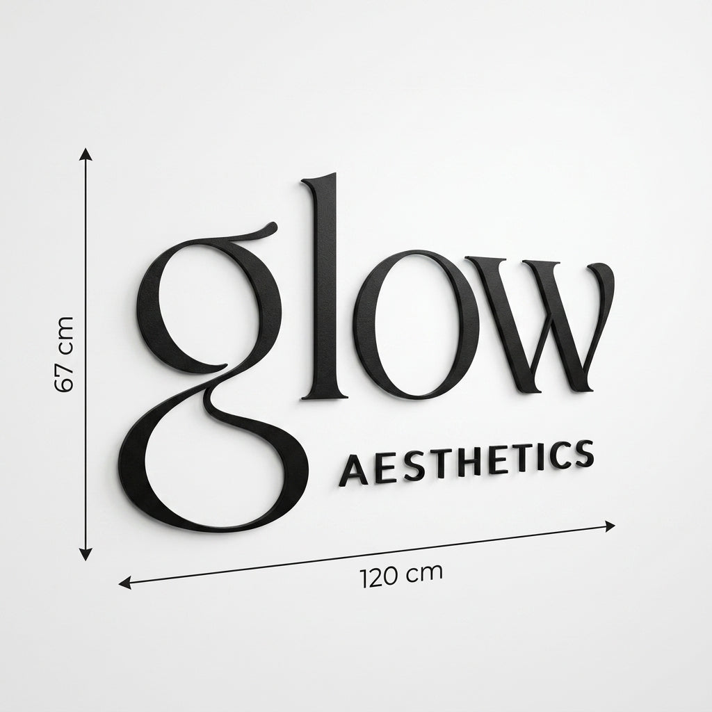 3D Logo Linda Glow Aesthetics