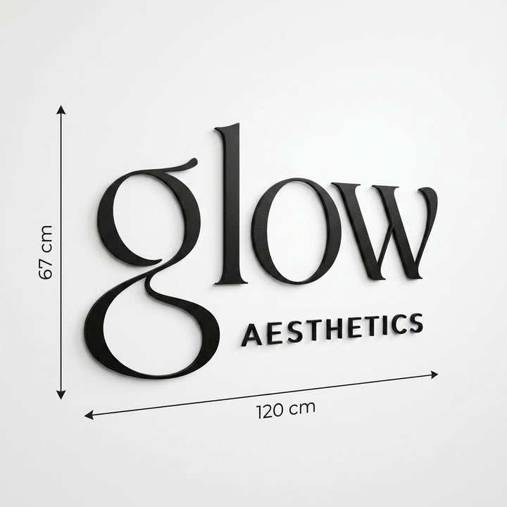 3D Logo Linda Glow Aesthetics