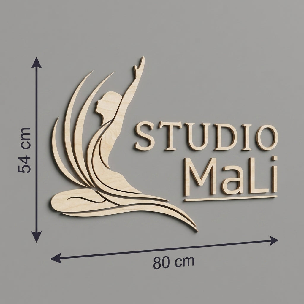 3D Logo Martina Studio MaLi