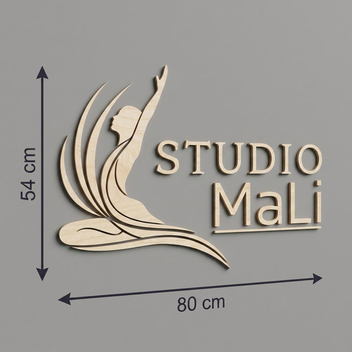 3D Logo Martina Studio MaLi