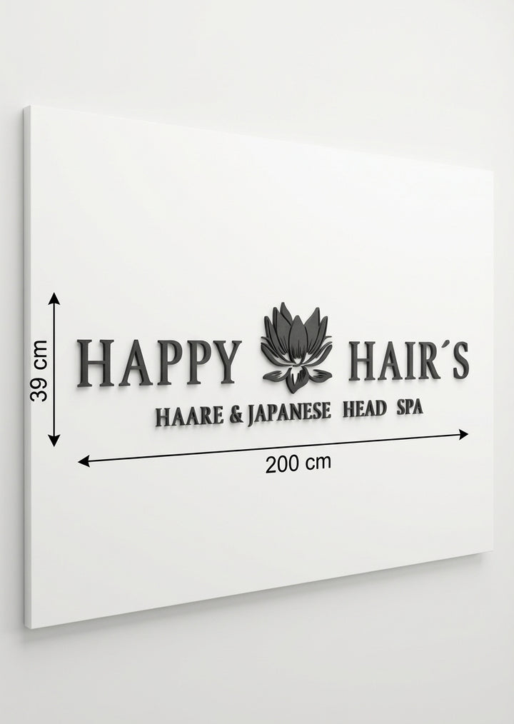 3D Logo Selvia Happy Hair’S
