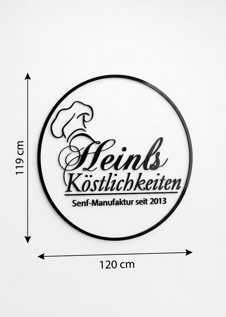 3D Logo Jan Heinls Köstlichkeiten e.K