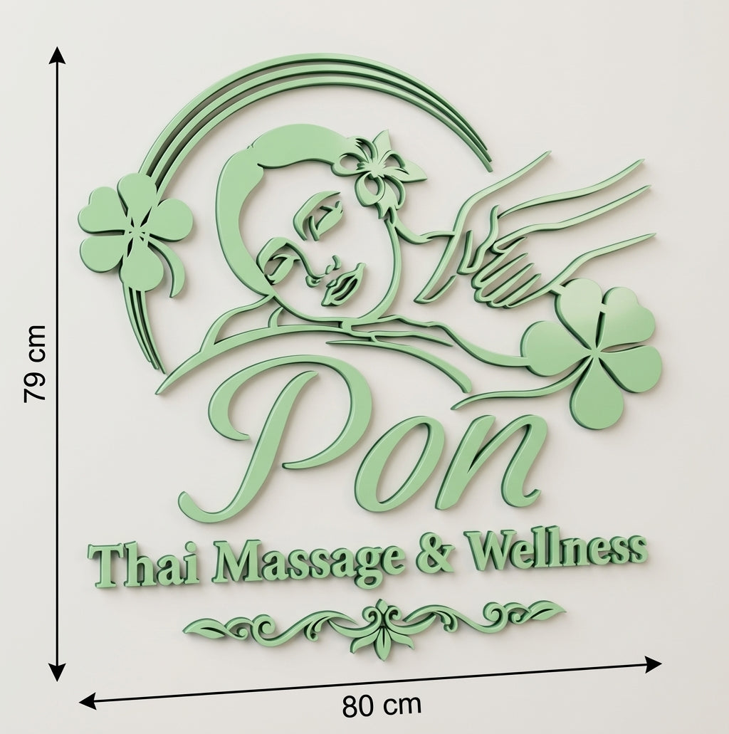 3D Logo Marc Pon Massage & Wellness