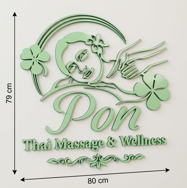 3D Logo Marc Pon Massage & Wellness